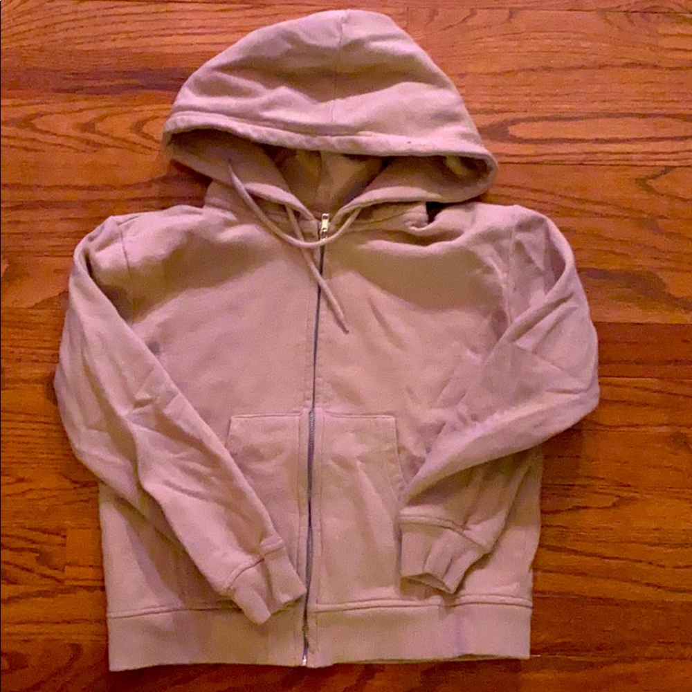 Urban Outfitter Crop Zip up Hoodie